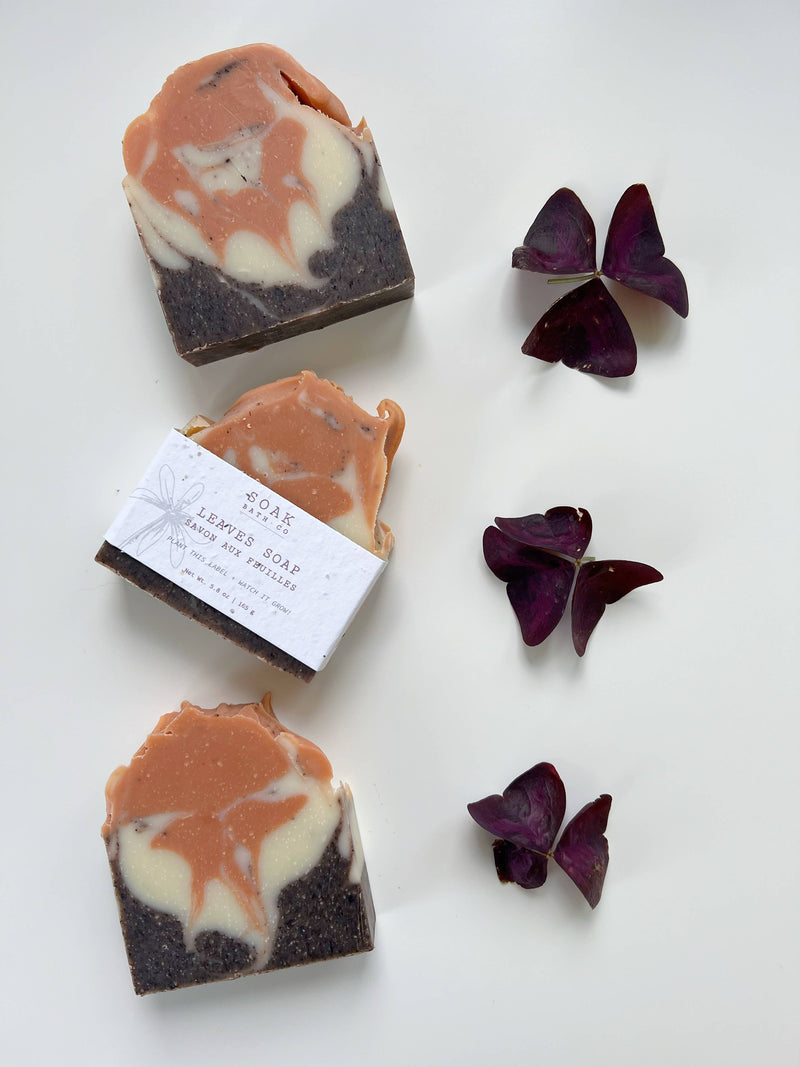 SOAK Bath Co - Leaves Soap Bar - Fall Collection