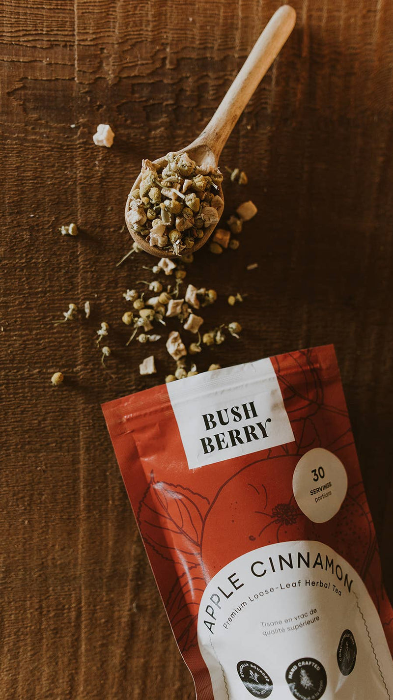 Bush Berry - Organic Apple Cinnamon Loose Leaf Tea