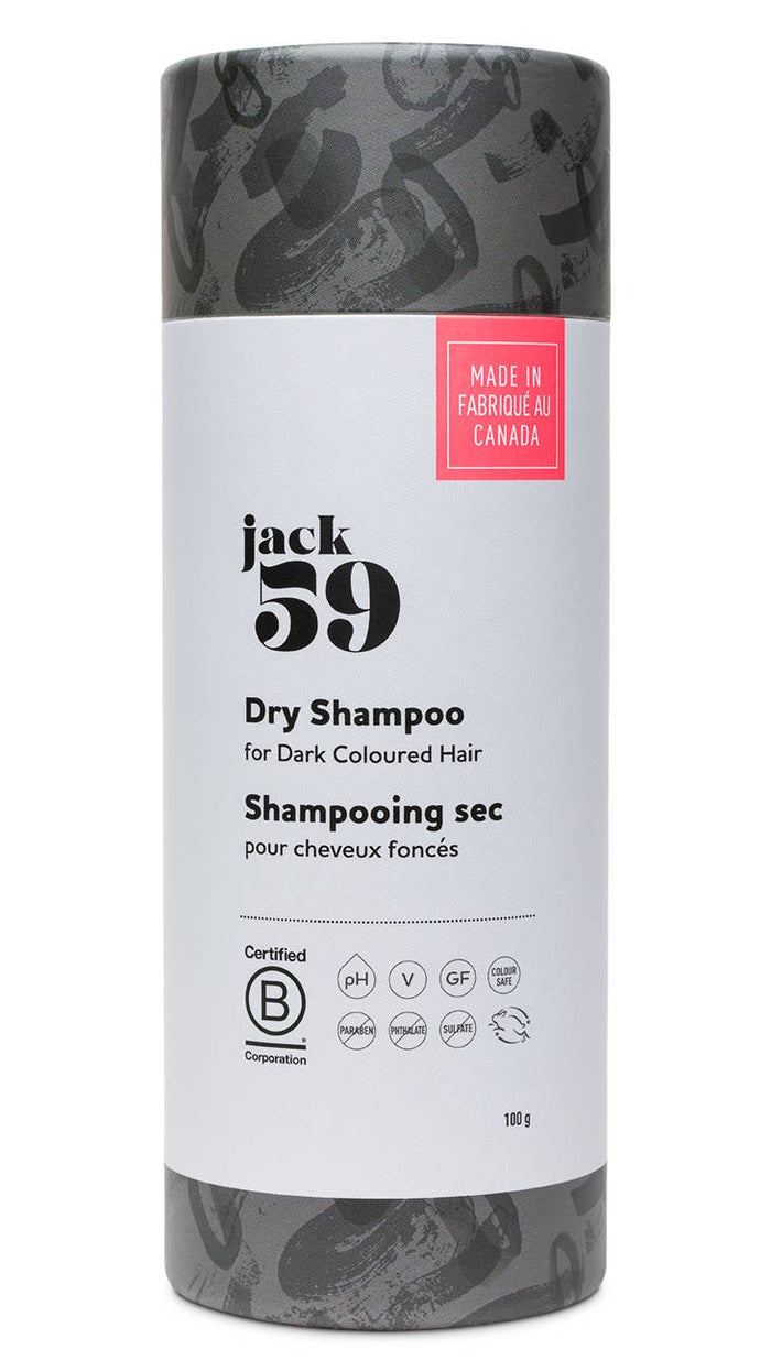 Jack59 Inc. - Dry Shampoo for Dark Hair