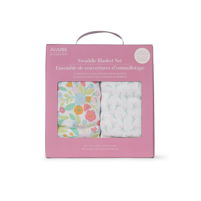 JuJuBe - Swaddle Blanket Set Sweet Daisy