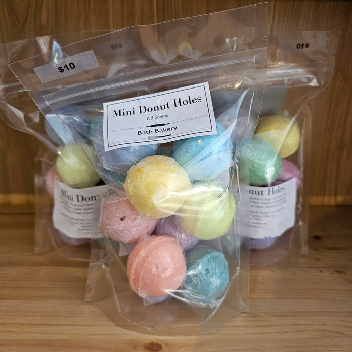 The Bath Bakery - Mini Donut Hole Bath Bombs