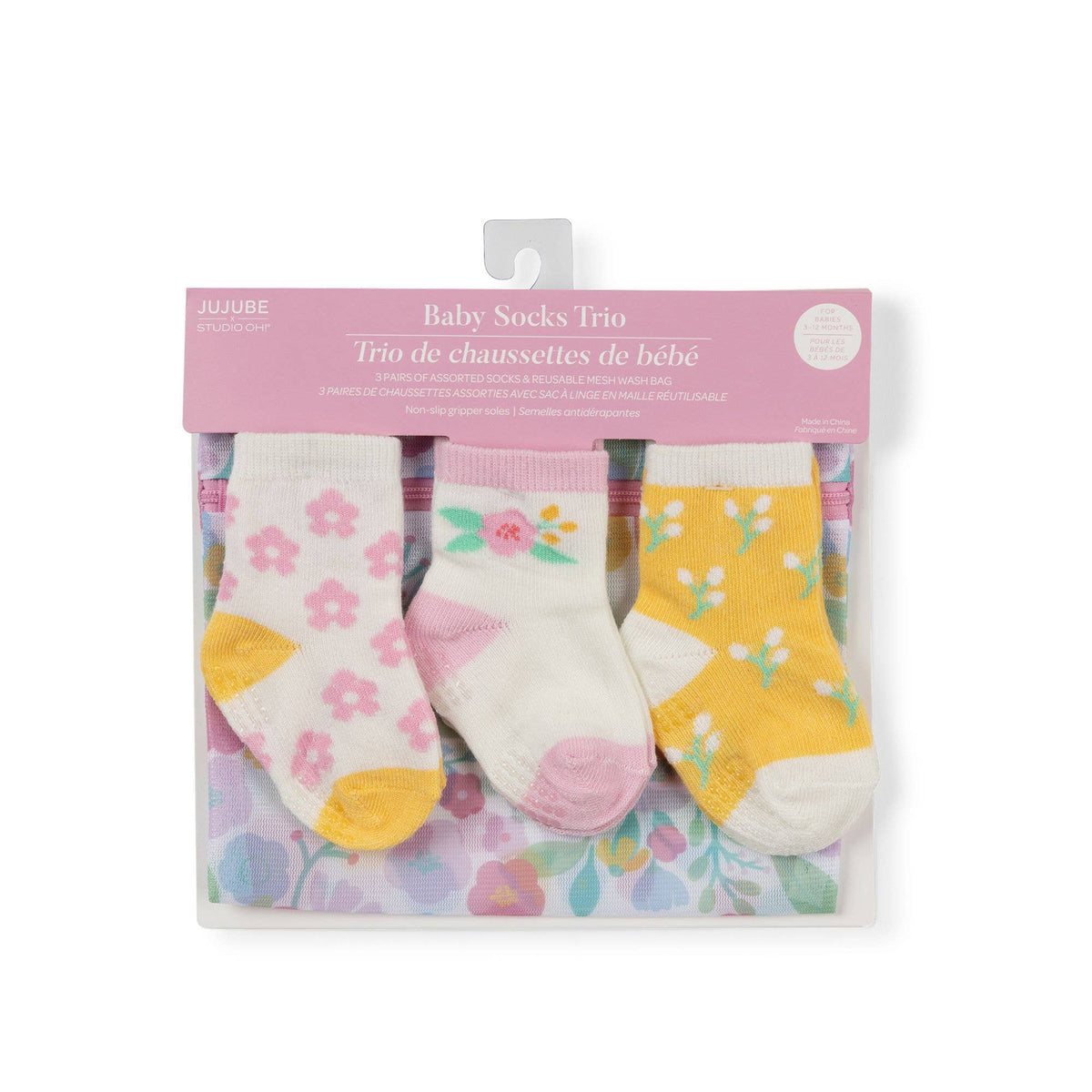 JuJuBe - Baby Socks Trio Sweet Daisy