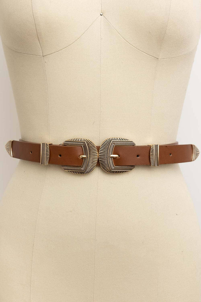 Double Buckle Belt