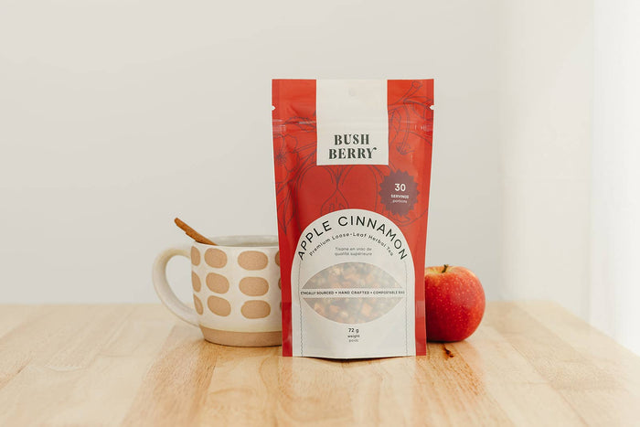 Bush Berry - Organic Apple Cinnamon Loose Leaf Tea