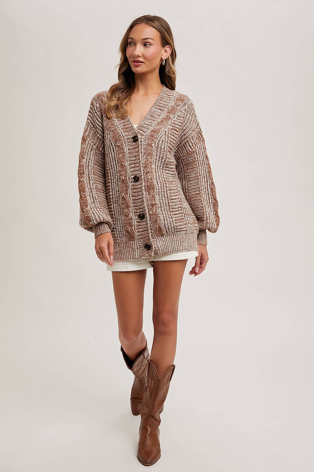 Button Front Cardi