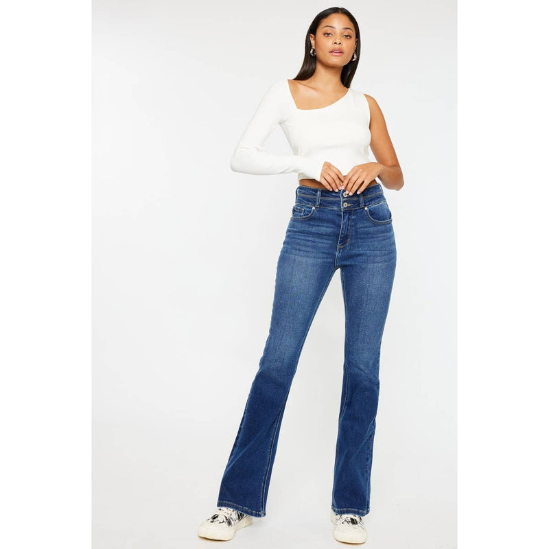 Kan Can Hamlet skinny Boot Cut Jeans