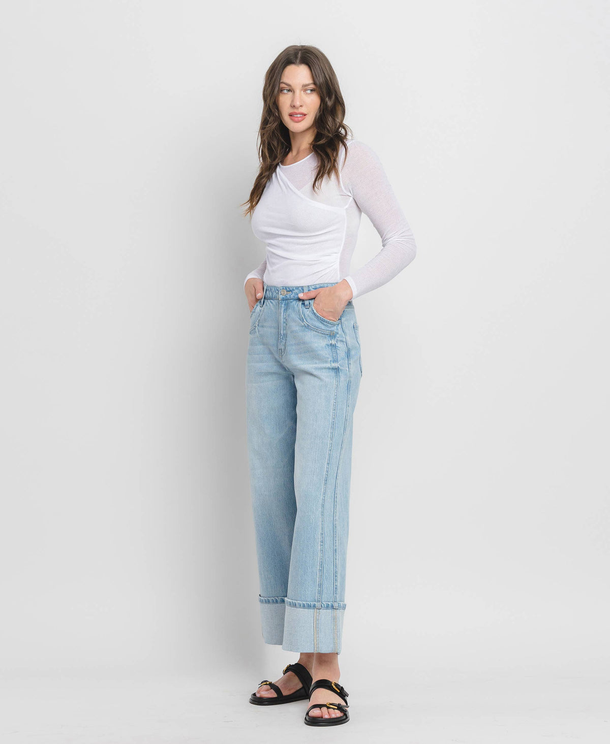 The Fleming Cuffed Jeans