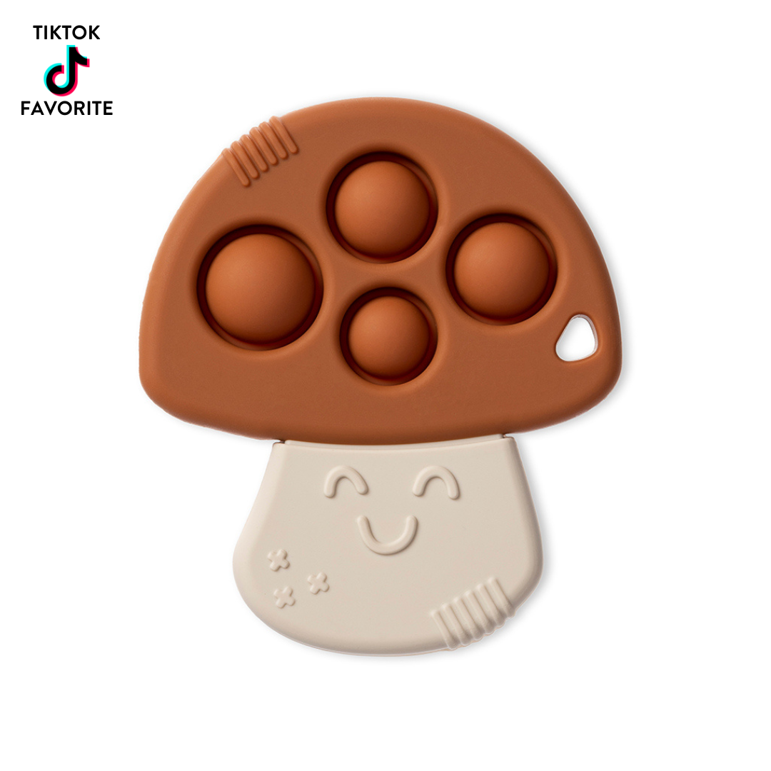 Itzy Ritzy - Itzy Pop™ Sensory Popper Toy: Mushroom