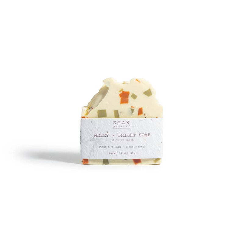 SOAK Bath Co - Merry and Bright Soap Bar