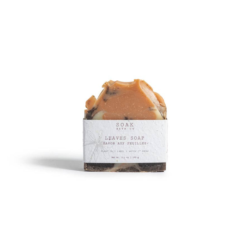 SOAK Bath Co - Leaves Soap Bar - Fall Collection