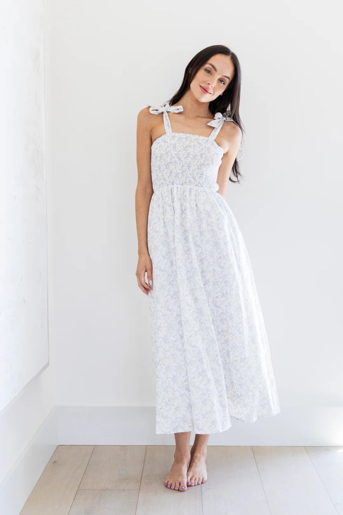 PRIV Laina Maxi Dress - Pacific