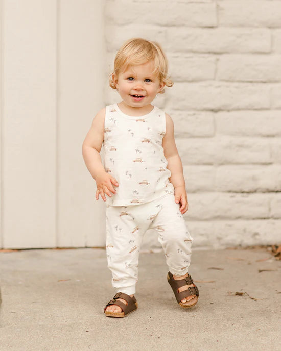 Tank and Slouch Pant Set - Surf Buggy