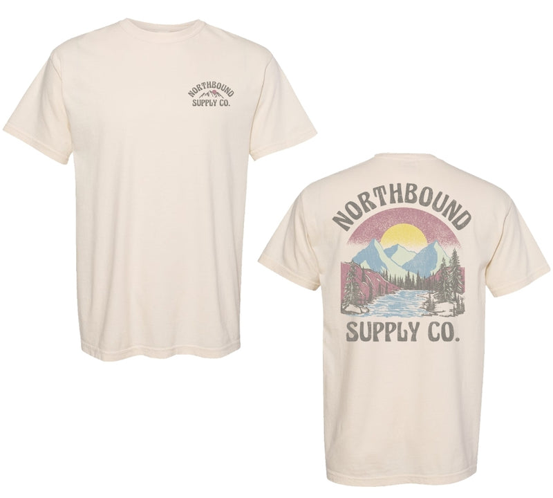 Northbound Supply Co Rockies Sunset Tshirt