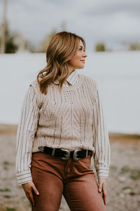 The Champagne Sweater Tank