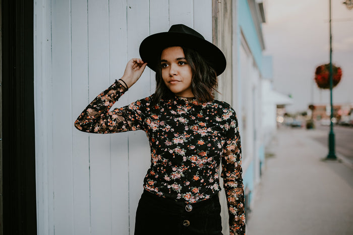 The Rosie Mesh Top