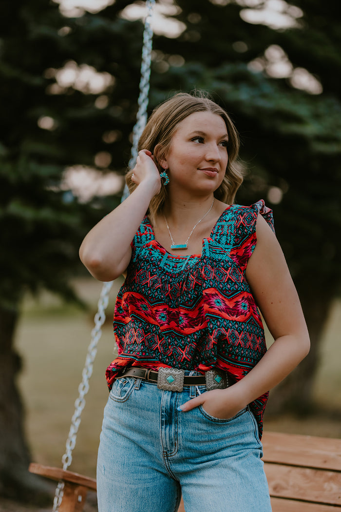 The Crimson Blouse