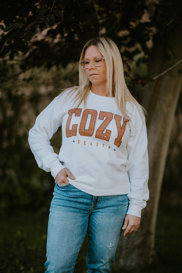 Cozy Season College Crew Neck