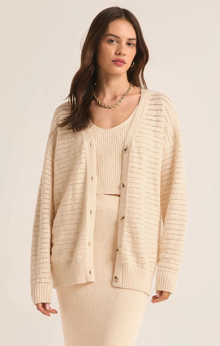 Z Supply Arcadia Pointelle Cardigan