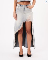 Abrand Denim Caterina Maxi Skirt