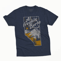 Al Freakin' Berta Tee -  Heather Navy