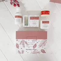 The Fresh Wife Soap Company - Holiday Cheer Gift Set - Spiced Cranberry