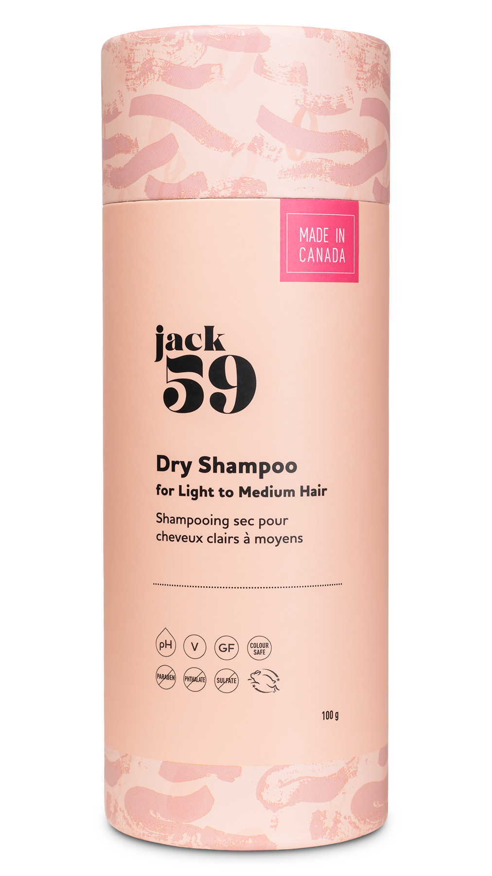 Jack59 Inc. - Dry Shampoo for Medium Colored Hair