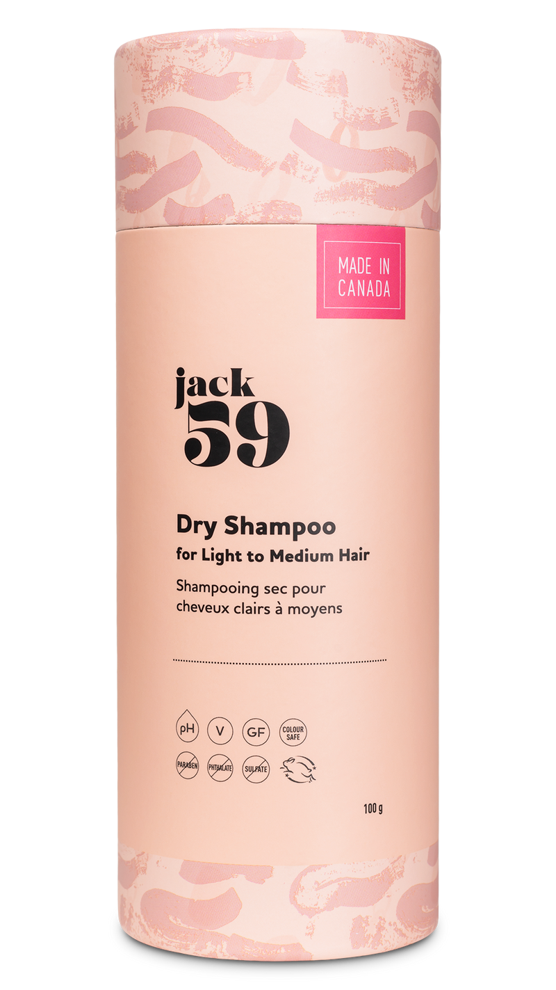 Jack59 Inc. - Dry Shampoo for Medium Colored Hair