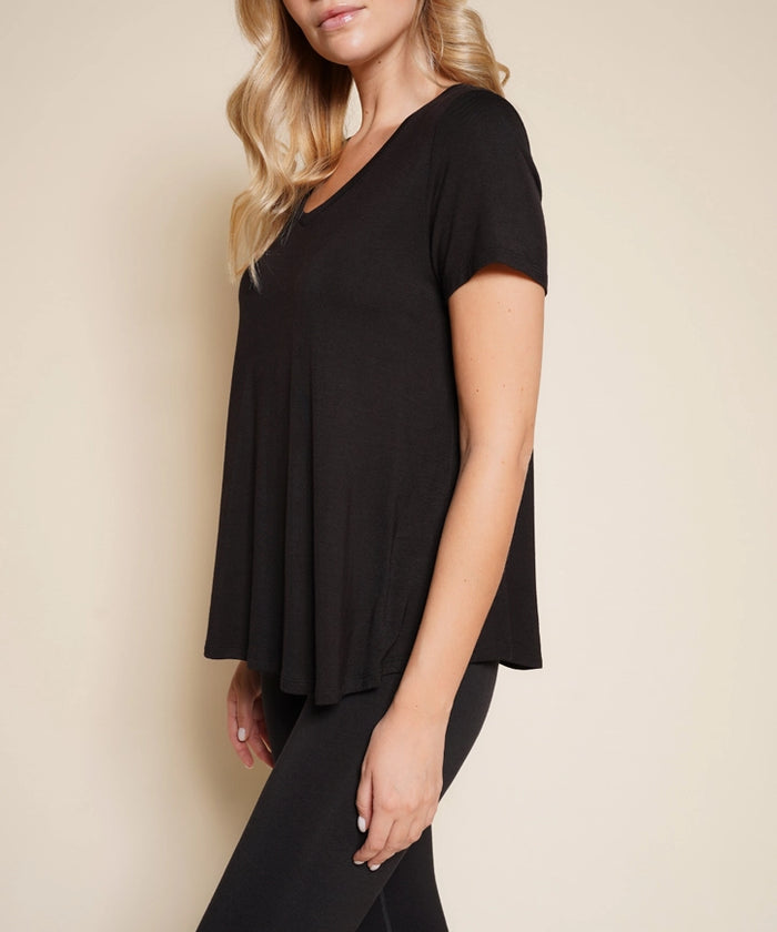 Bamboo VNeck Tee - Multiple Colors