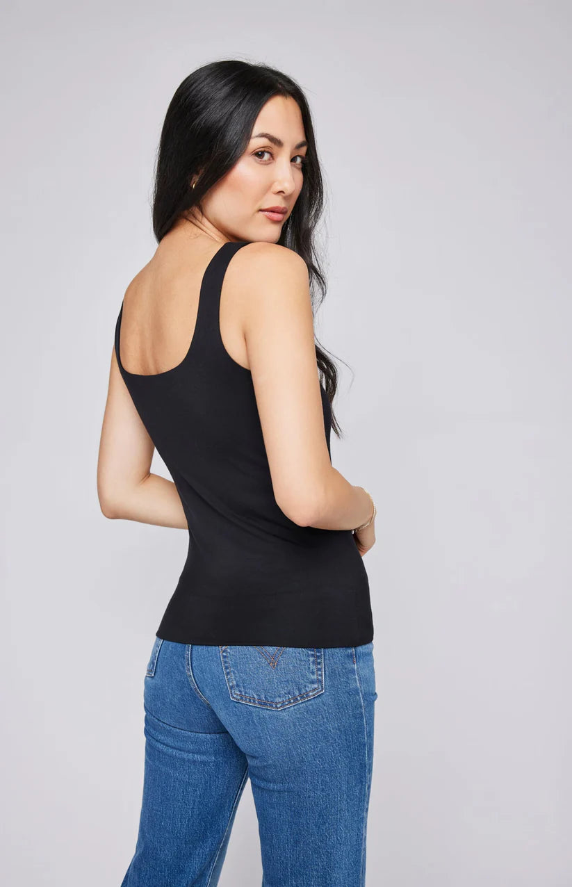 Gentle Fawn Belize Tank Top-Black