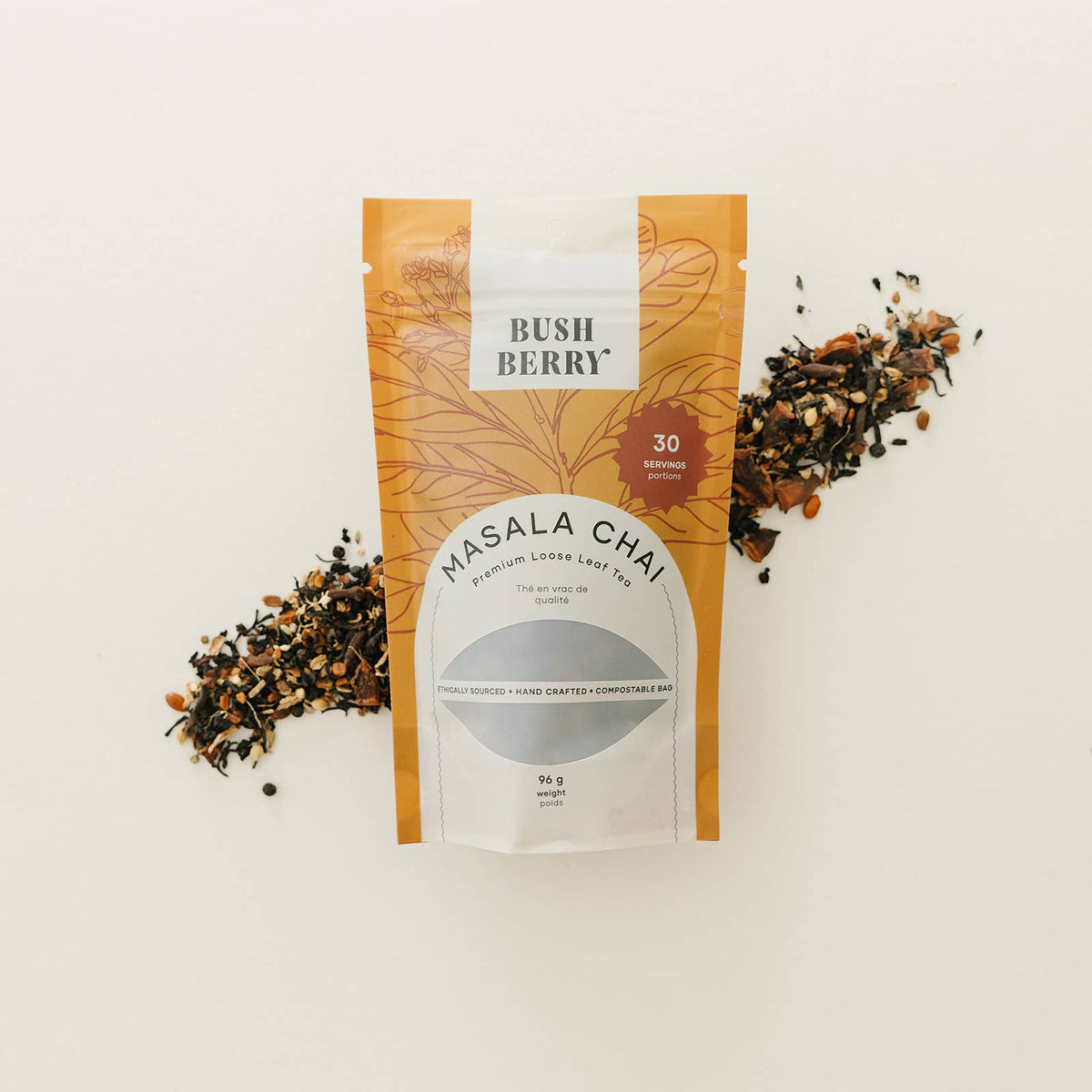 Bush Berry - Organic Masala Chai Loose Leaf Tea