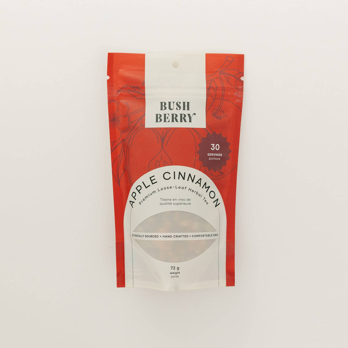 Bush Berry - Organic Apple Cinnamon Loose Leaf Tea