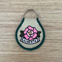 Wild Rose Keychain