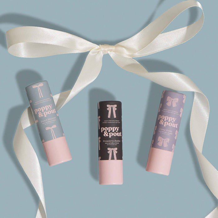 Poppy & Pout + Kaxi Coquette Lip Balms