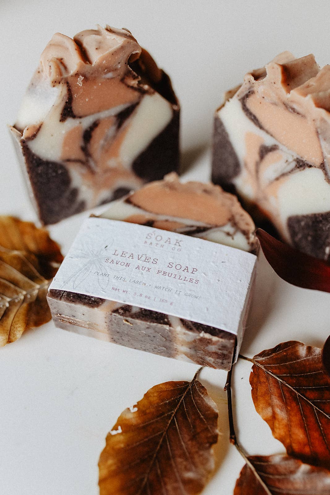 SOAK Bath Co - Leaves Soap Bar - Fall Collection