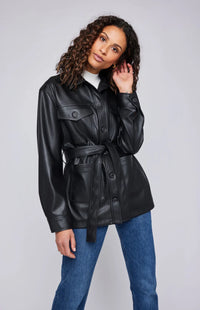 Gentle Fawn Grenadine Vegan Leather Jacket