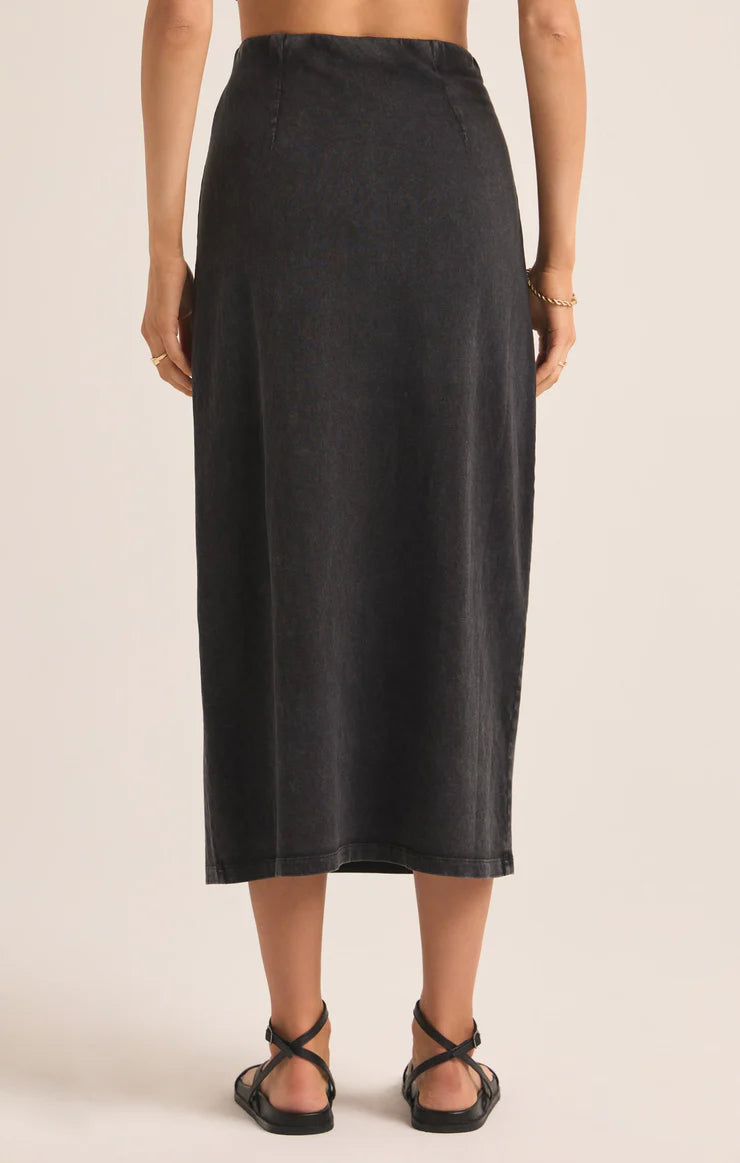 Z Supply Shilo Knit Skirt-Black