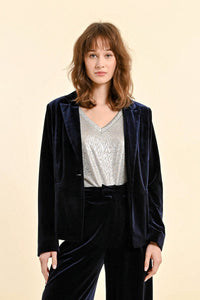 Molly Bracken Velvet Blazer