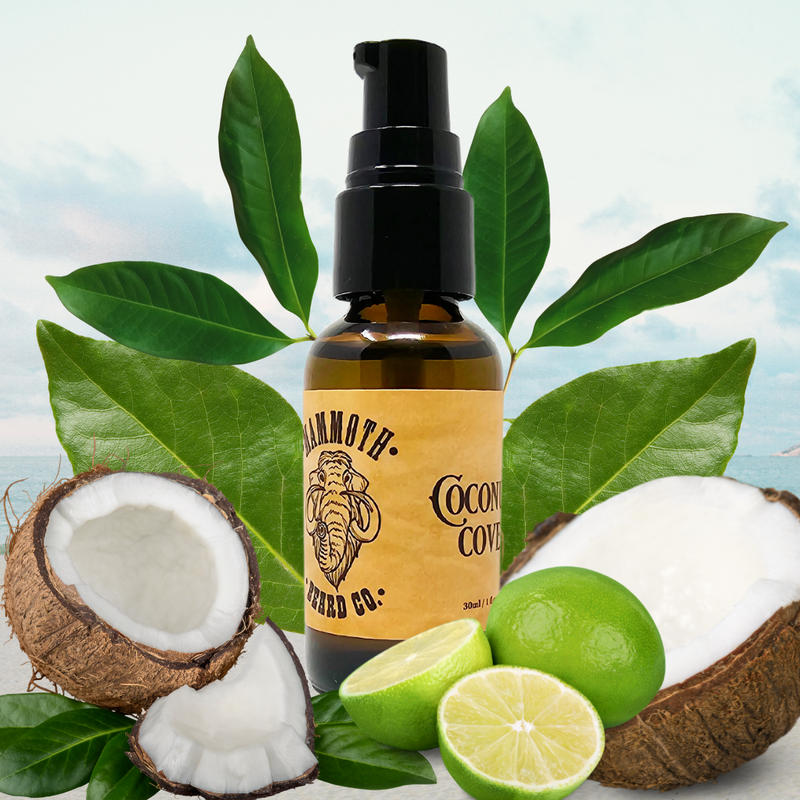 Mammoth Beard - Argan Beard Conditioning Oil: 30ml / Coconut Cove