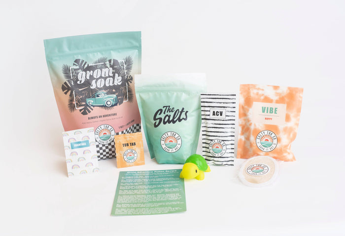 Salty Tub Co. - Grom Soak Detox Bath Kit