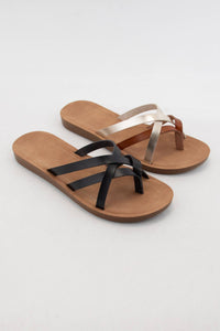 CrissCross Sandal - Black