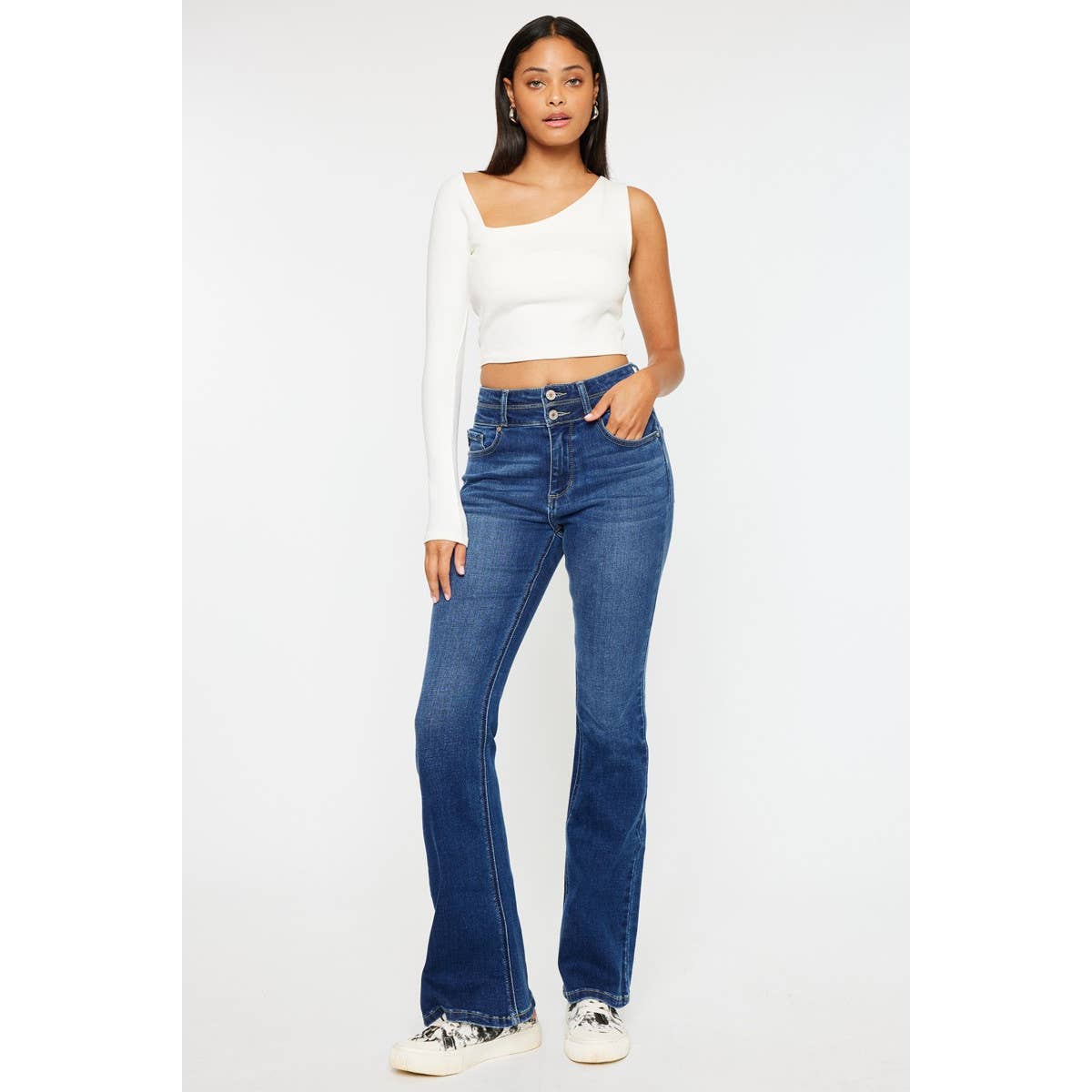 Kan Can Hamlet skinny Boot Cut Jeans – Small Town Collective